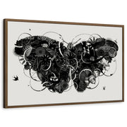 framed-print-brown-walnut-standard