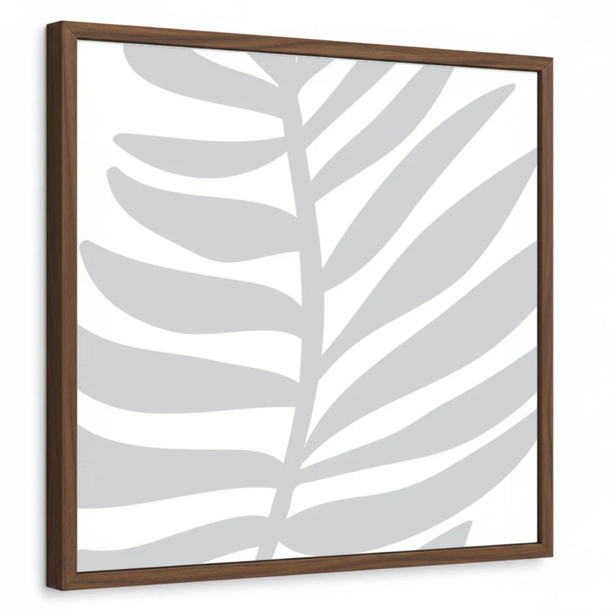 Pale Palm Silhouette
