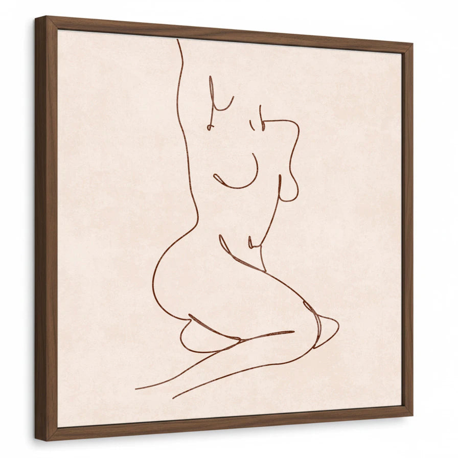 framed-print-brown-walnut-standard
