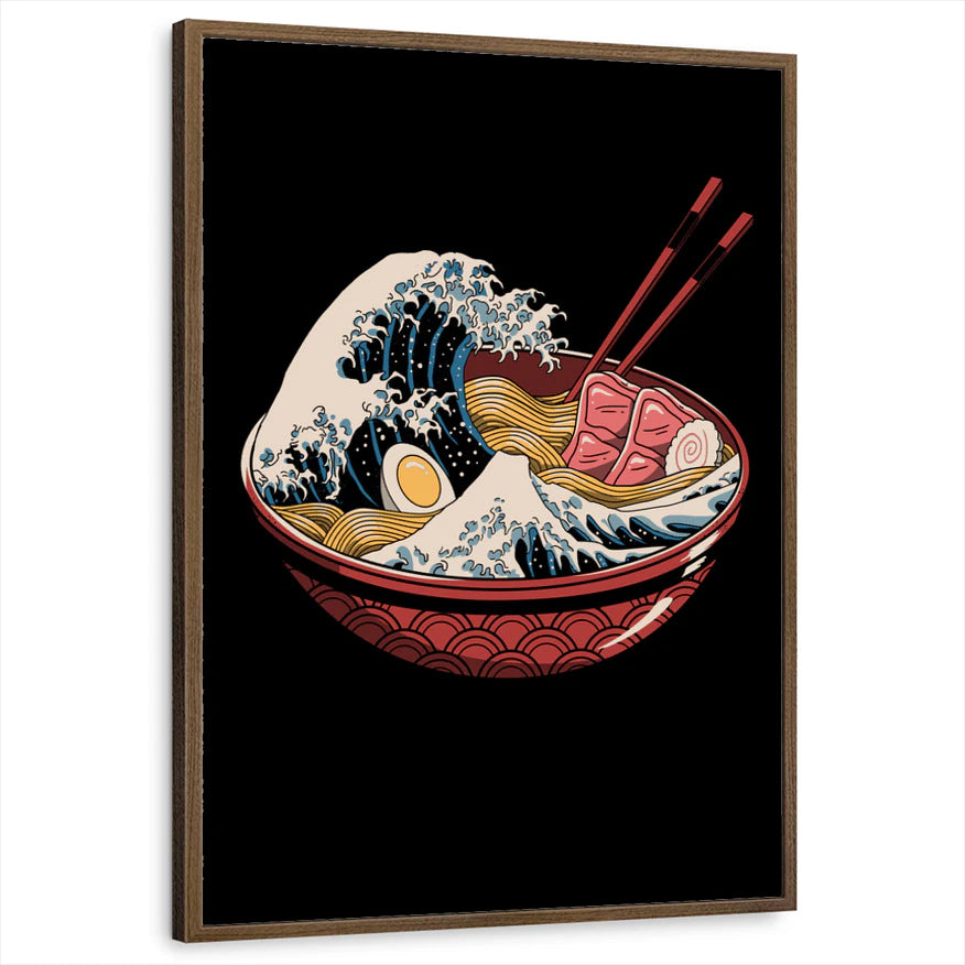 framed-print-brown-walnut-standard