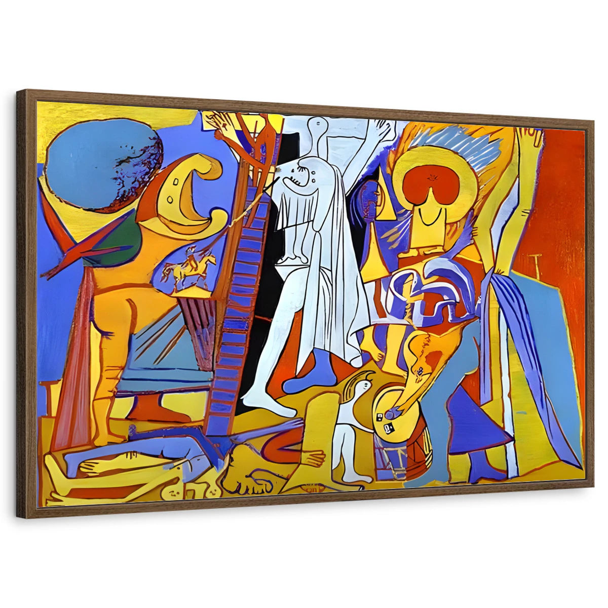 framed-print-brown-walnut-standard