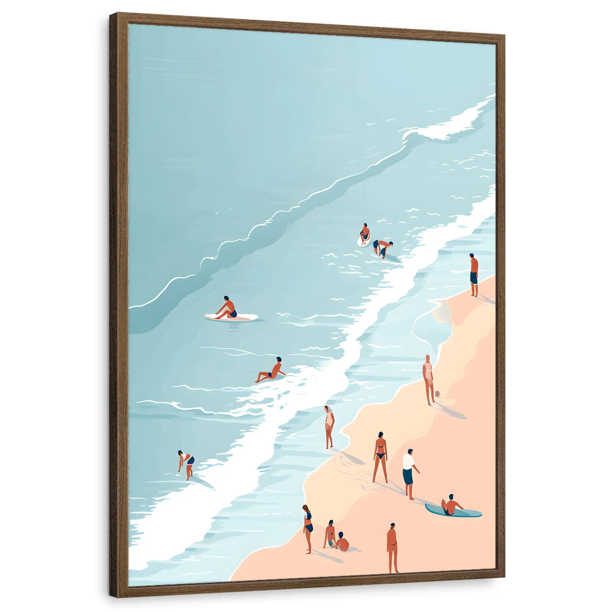 framed-print-brown-walnut-standard