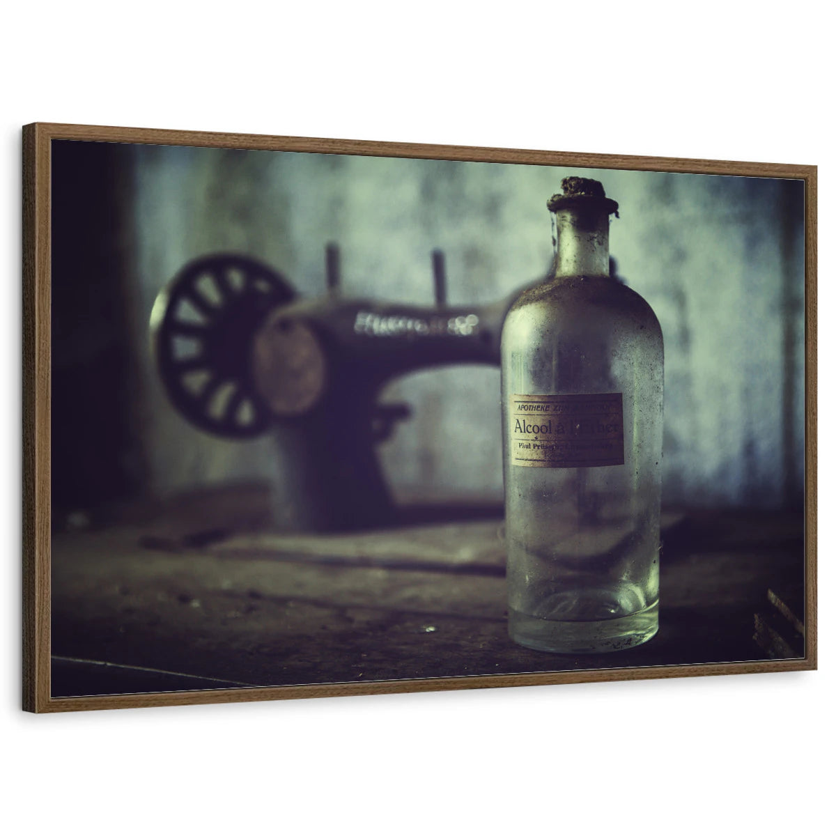 framed-print-brown-walnut-standard