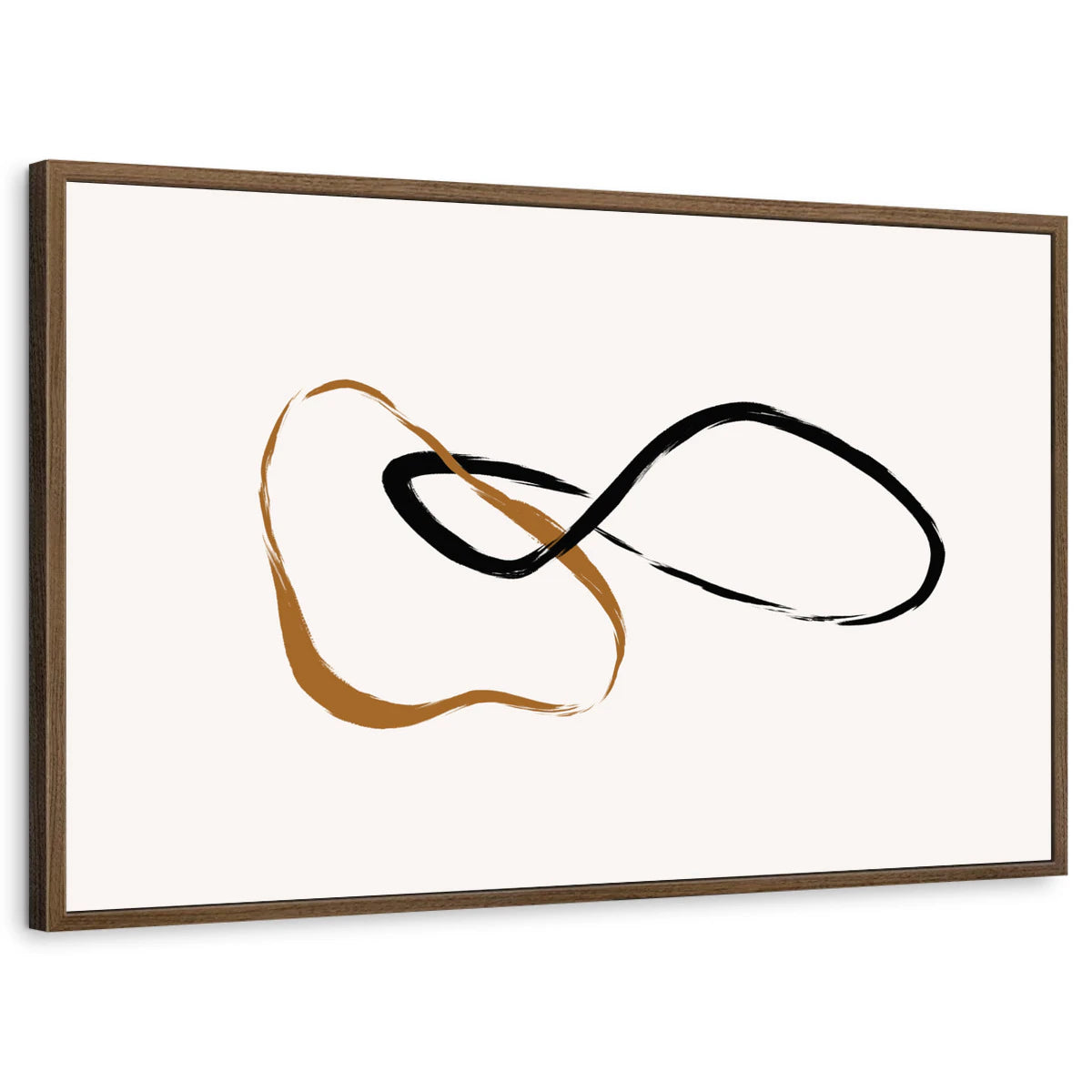 framed-print-brown-walnut-standard