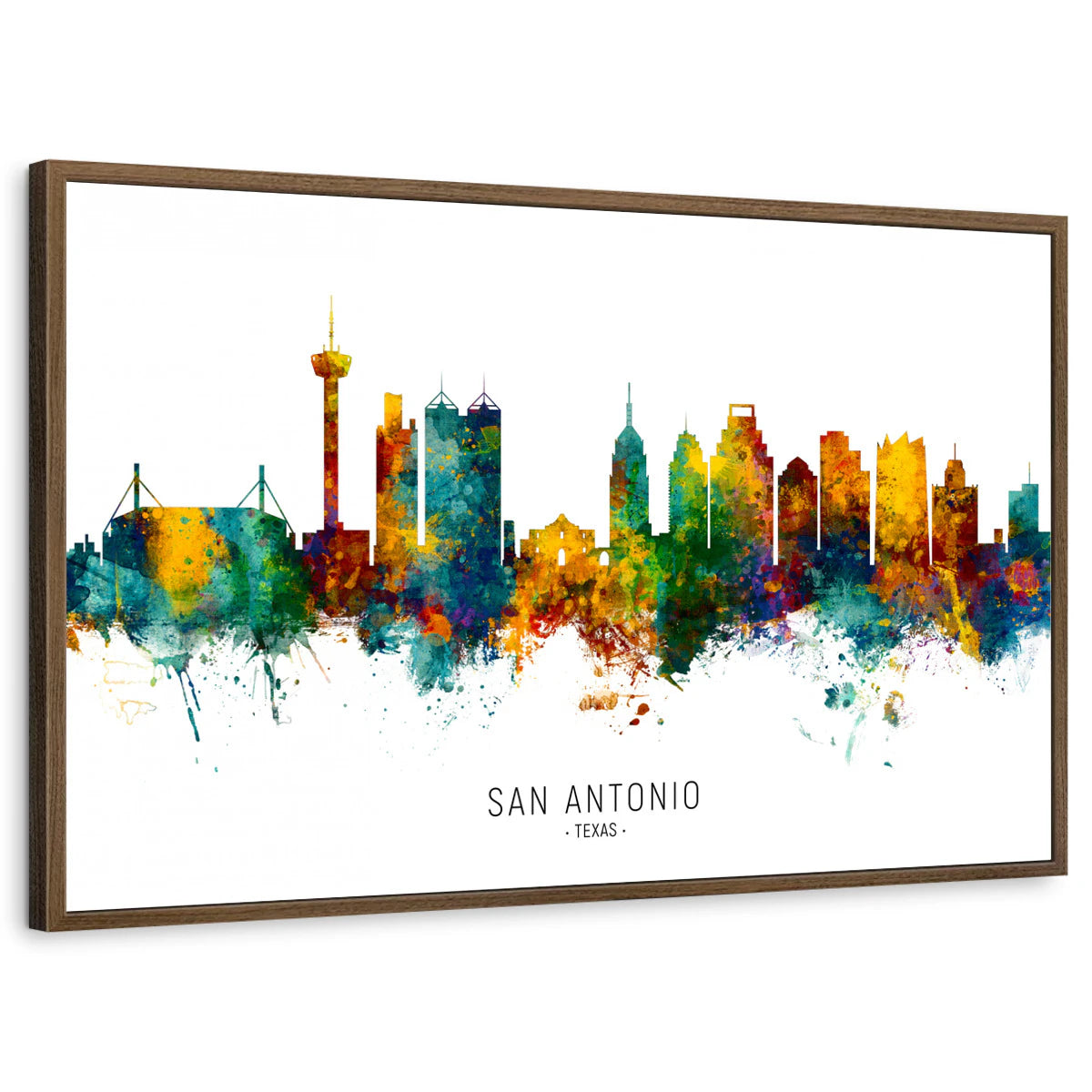 framed-print-brown-walnut-standard
