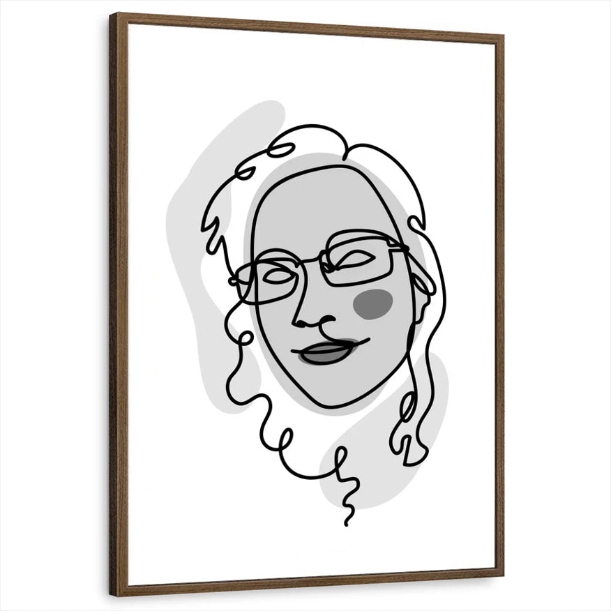framed-print-brown-walnut-standard