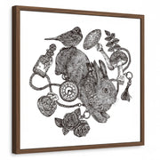 framed-print-brown-walnut-standard