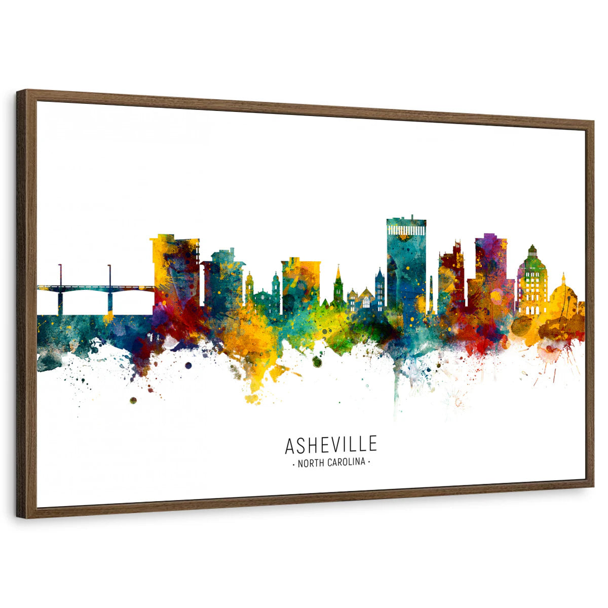 framed-print-brown-walnut-standard