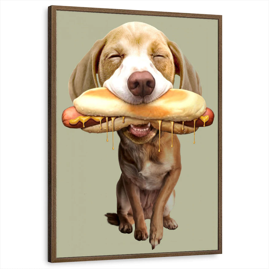 framed-print-brown-walnut-standard