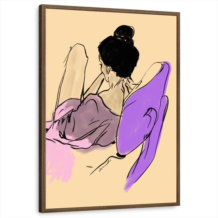 framed-print-brown-walnut-standard