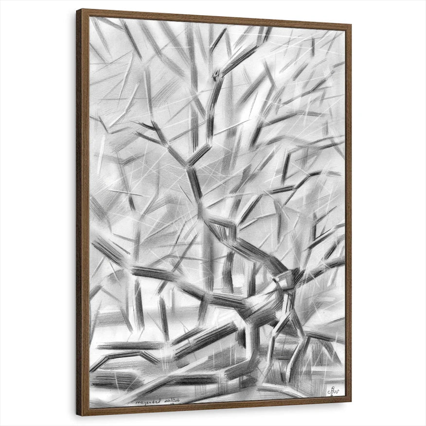 framed-print-brown-walnut-standard