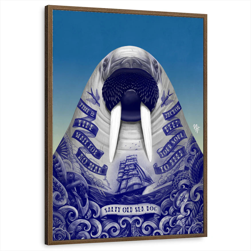 framed-print-brown-walnut-standard