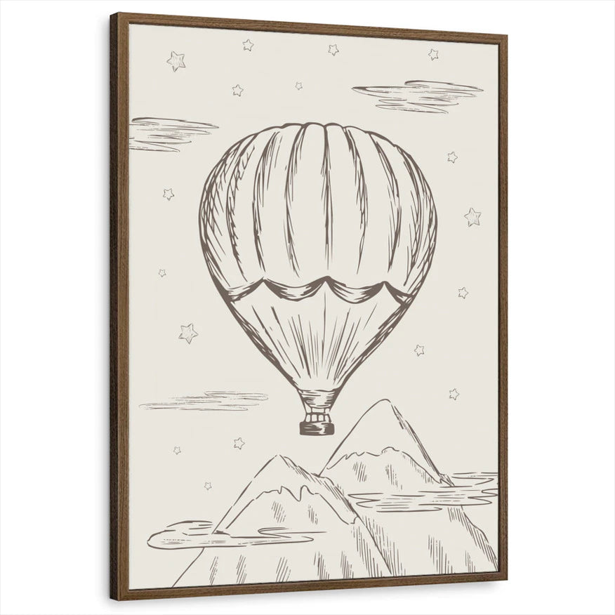 framed-print-brown-walnut-standard