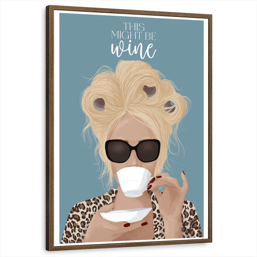 framed-print-brown-walnut-standard