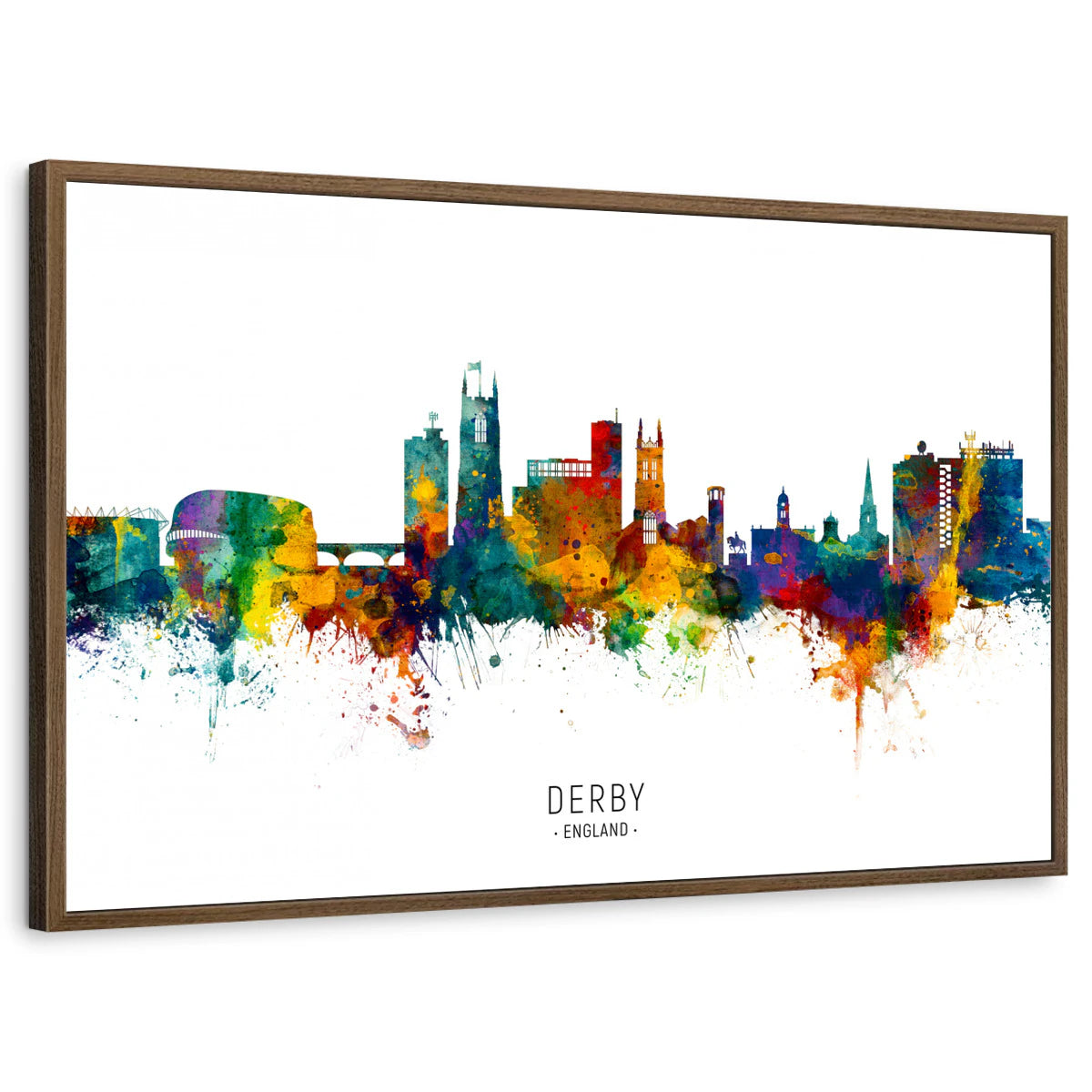 framed-print-brown-walnut-standard