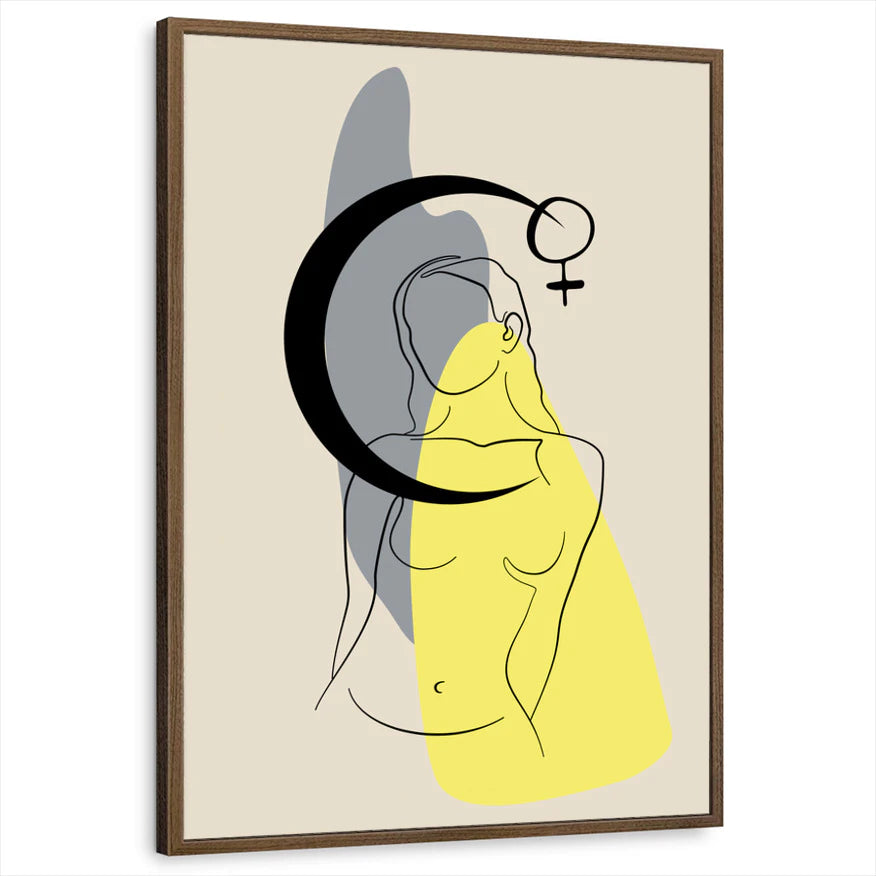 framed-print-brown-walnut-standard