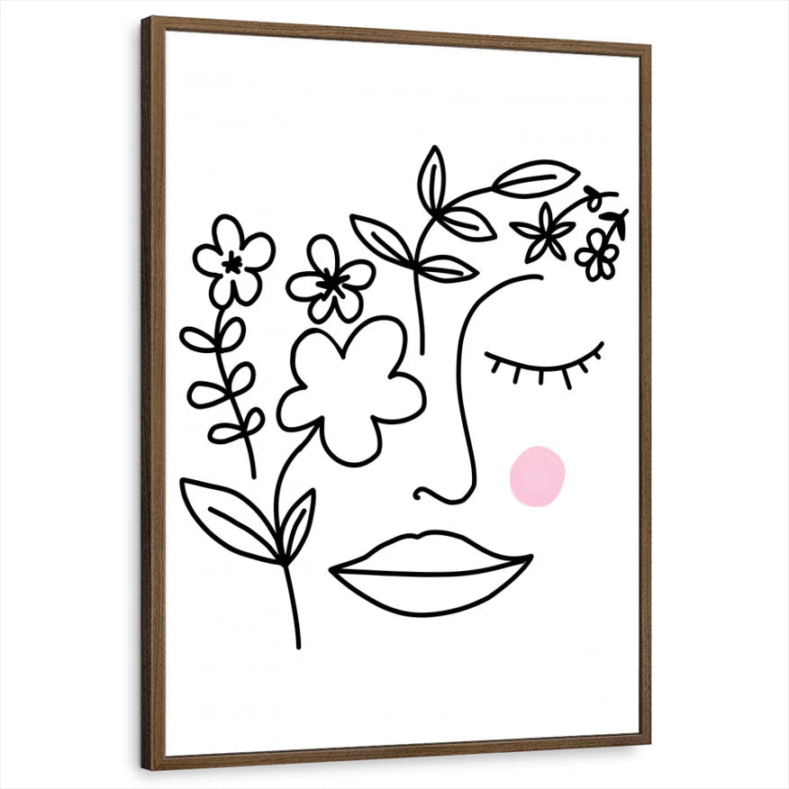 framed-print-brown-walnut-standard