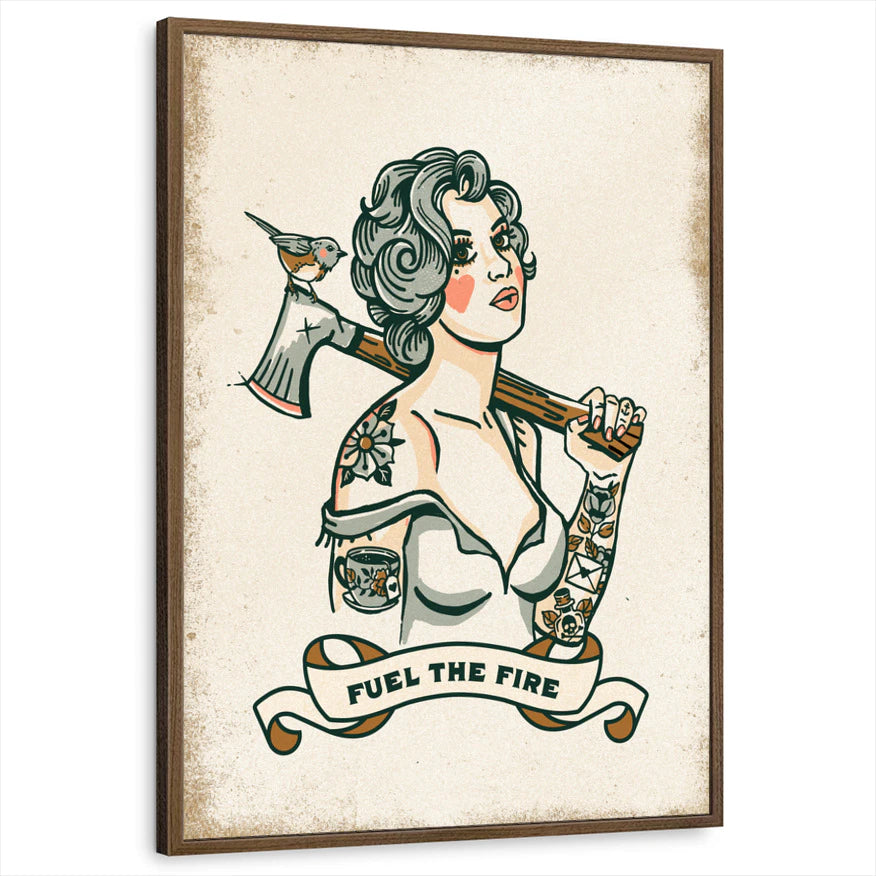 framed-print-brown-walnut-standard