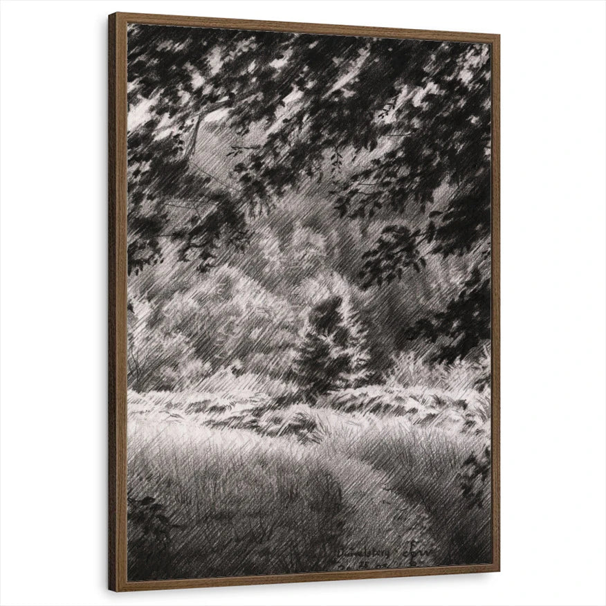 framed-print-brown-walnut-standard