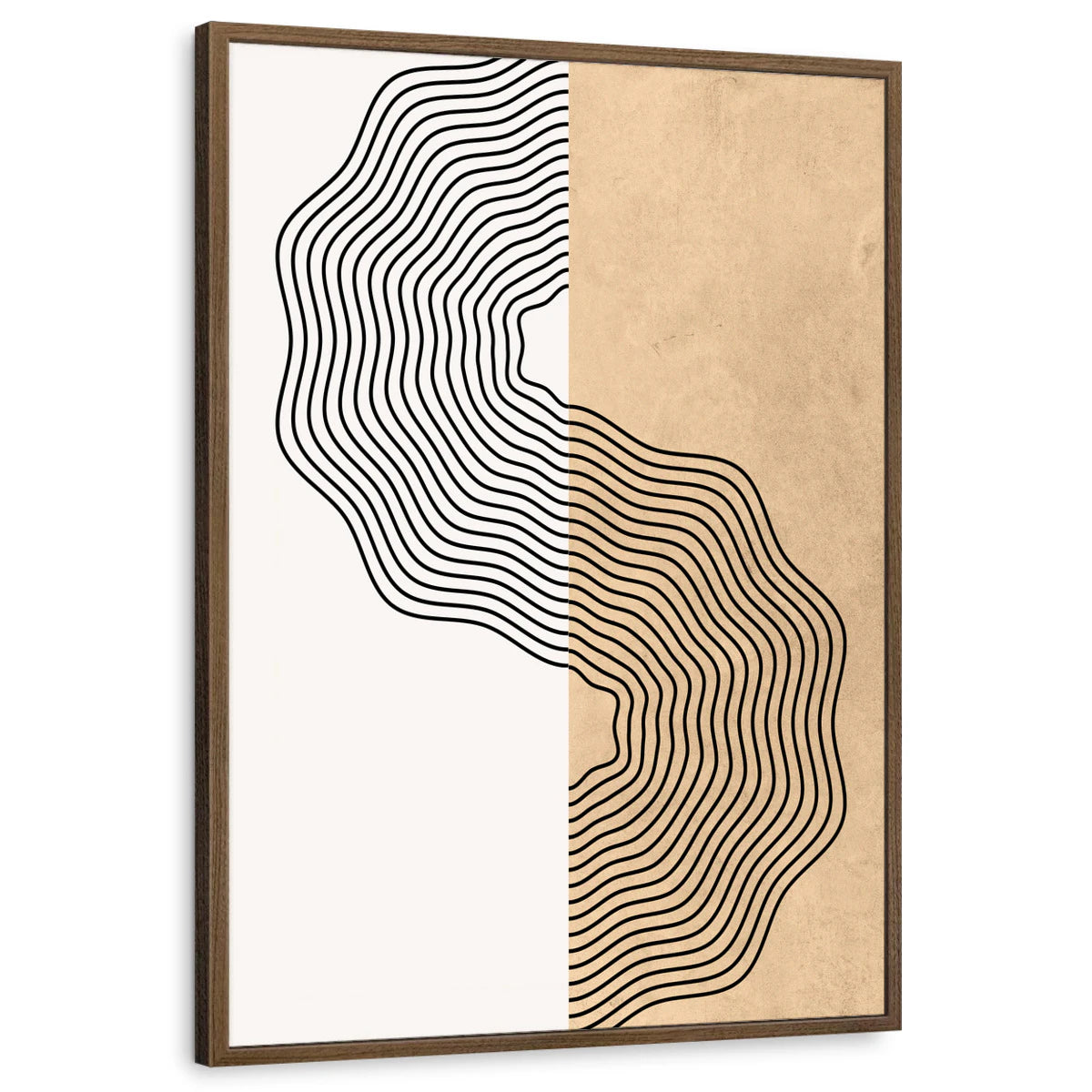 framed-print-brown-walnut-standard