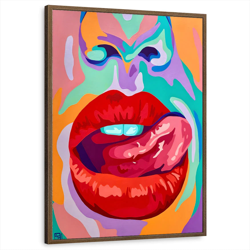 framed-print-brown-walnut-standard