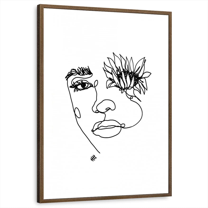 framed-print-brown-walnut-standard
