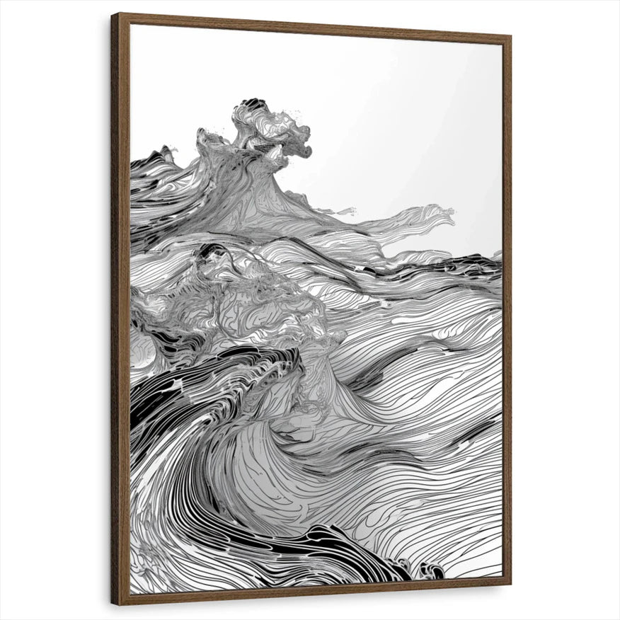 framed-print-brown-walnut-standard