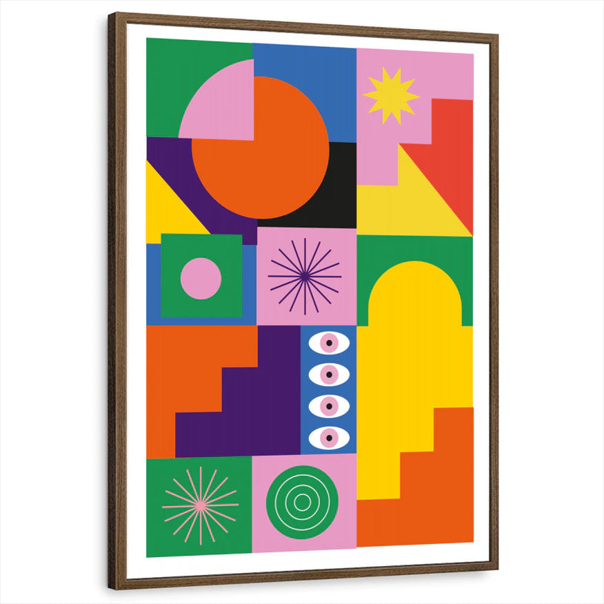 framed-print-brown-walnut-standard