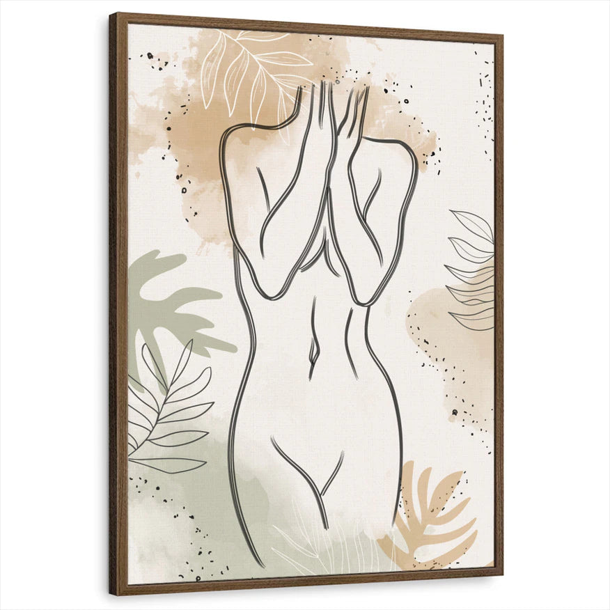 framed-print-brown-walnut-standard