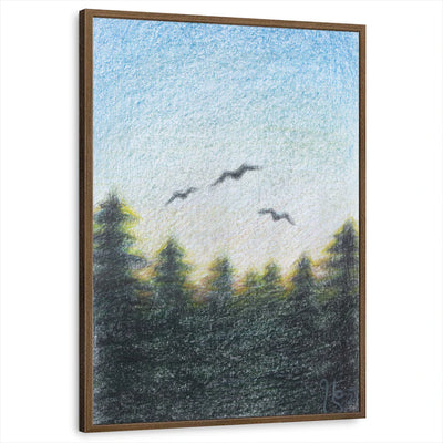 framed-print-brown-walnut-standard