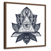 framed-print-brown-walnut-standard