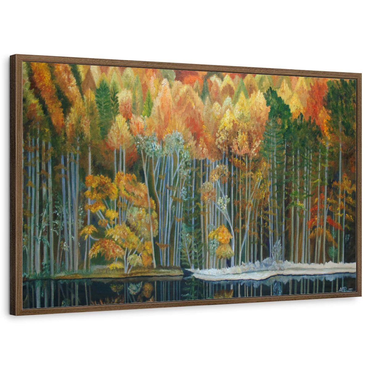 framed-print-brown-walnut-standard