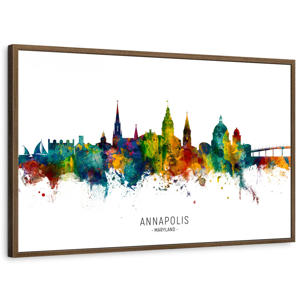 framed-print-brown-walnut-standard