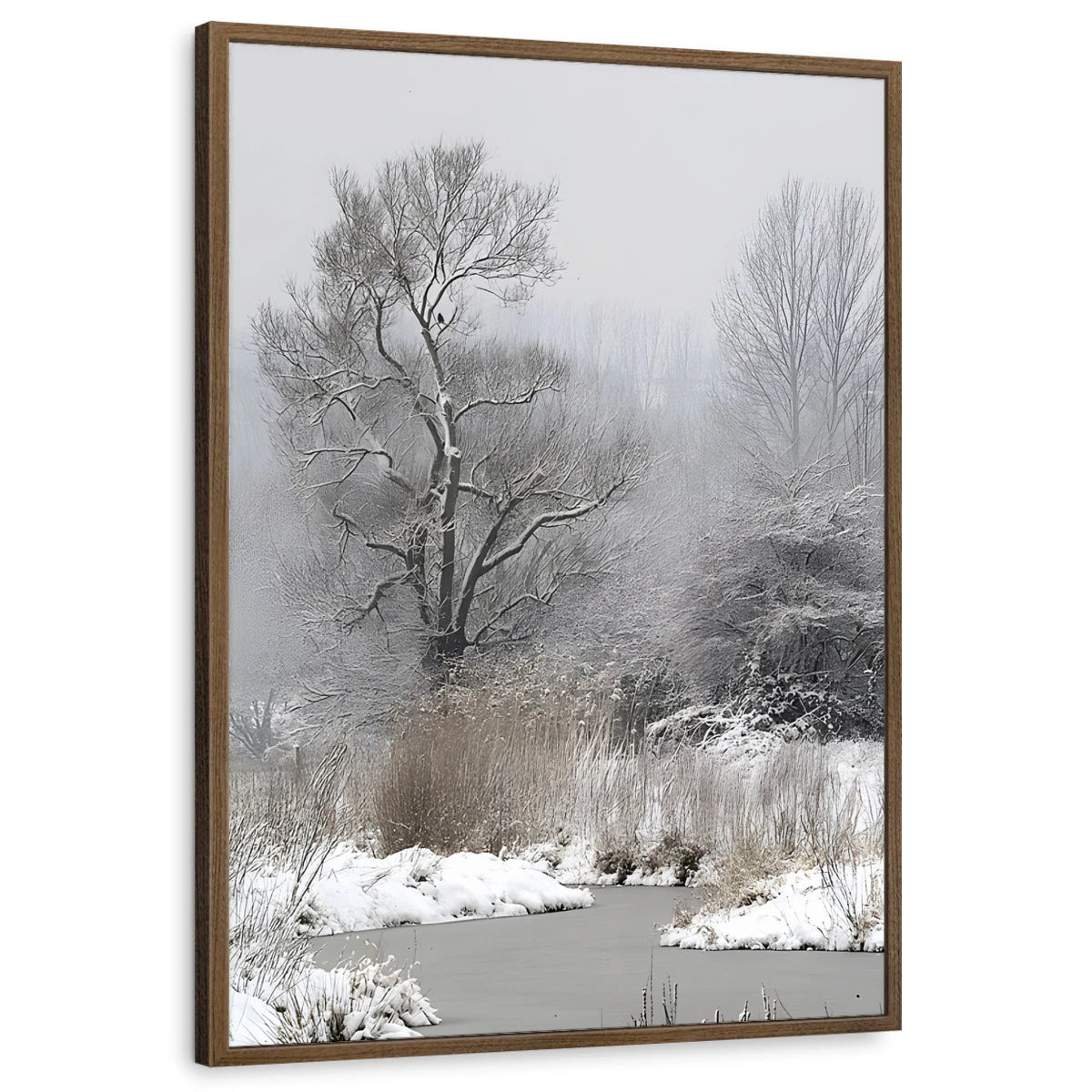 framed-print-brown-walnut-standard