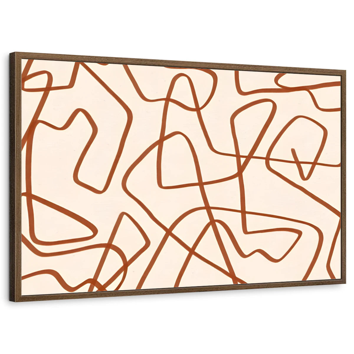 framed-print-brown-walnut-standard