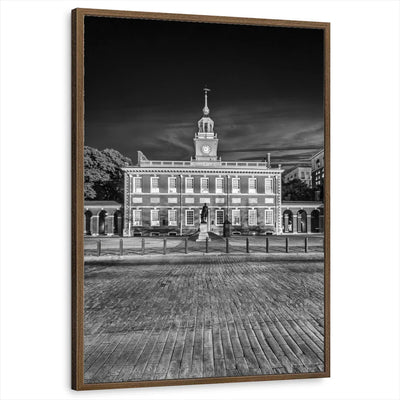 framed-print-brown-walnut-standard