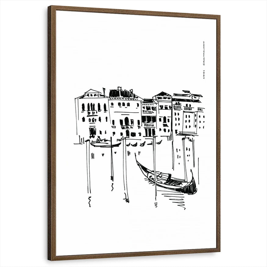 framed-print-brown-walnut-standard