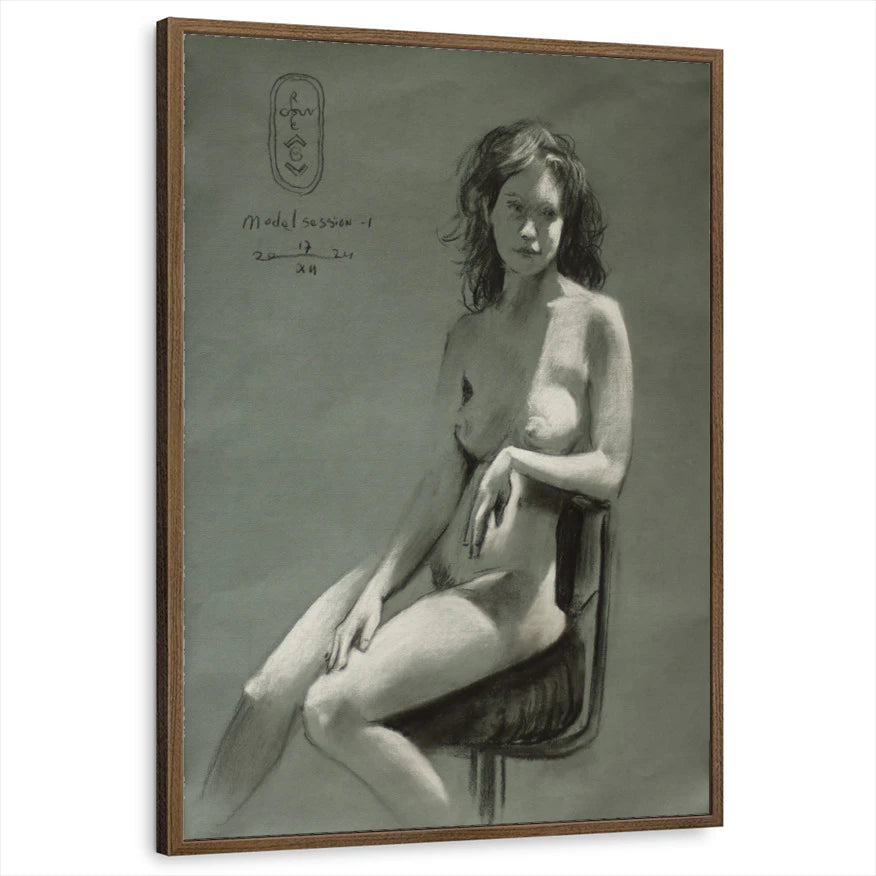 framed-print-brown-walnut-standard