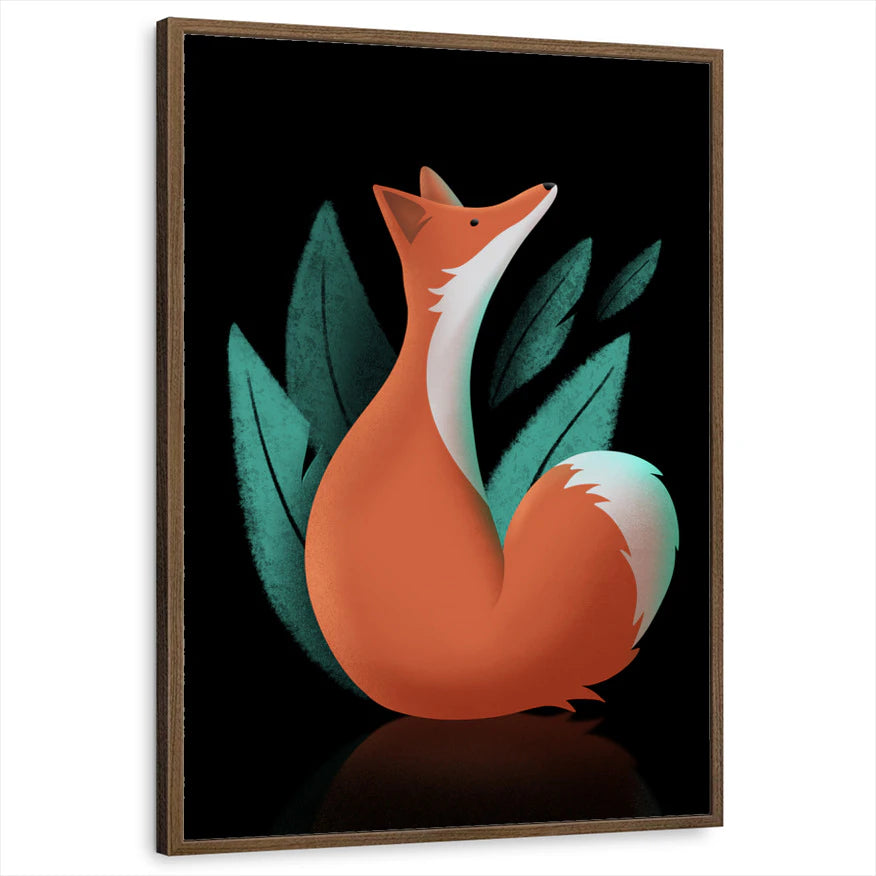 framed-print-brown-walnut-standard