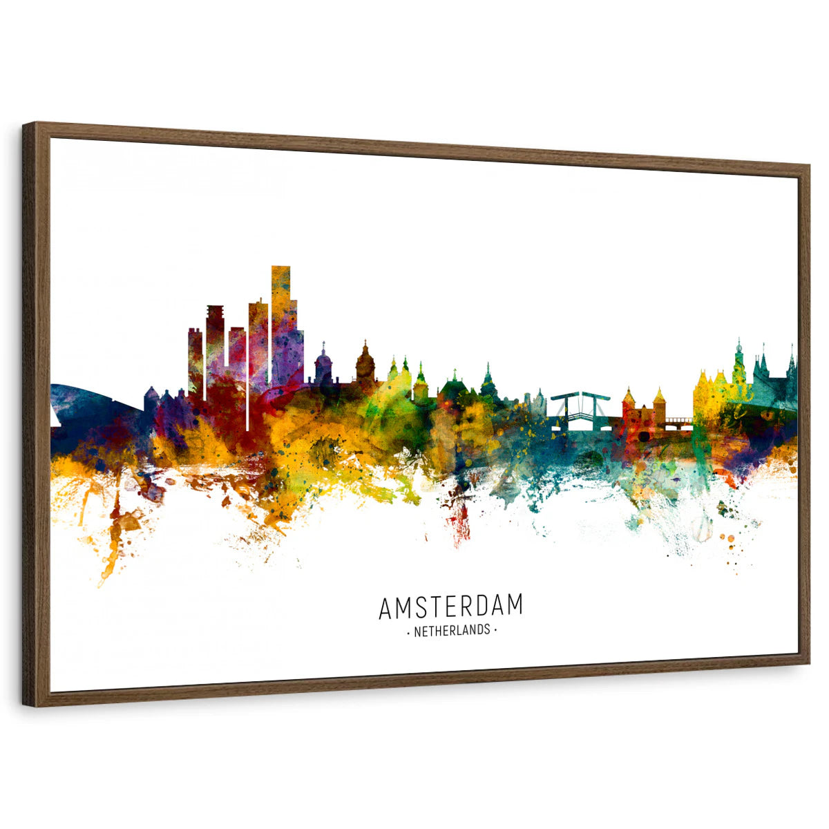 framed-print-brown-walnut-standard