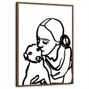 framed-print-brown-walnut-standard
