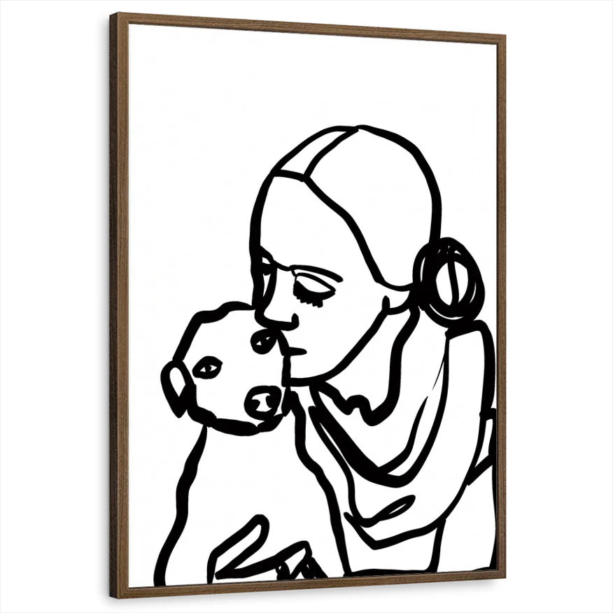framed-print-brown-walnut-standard