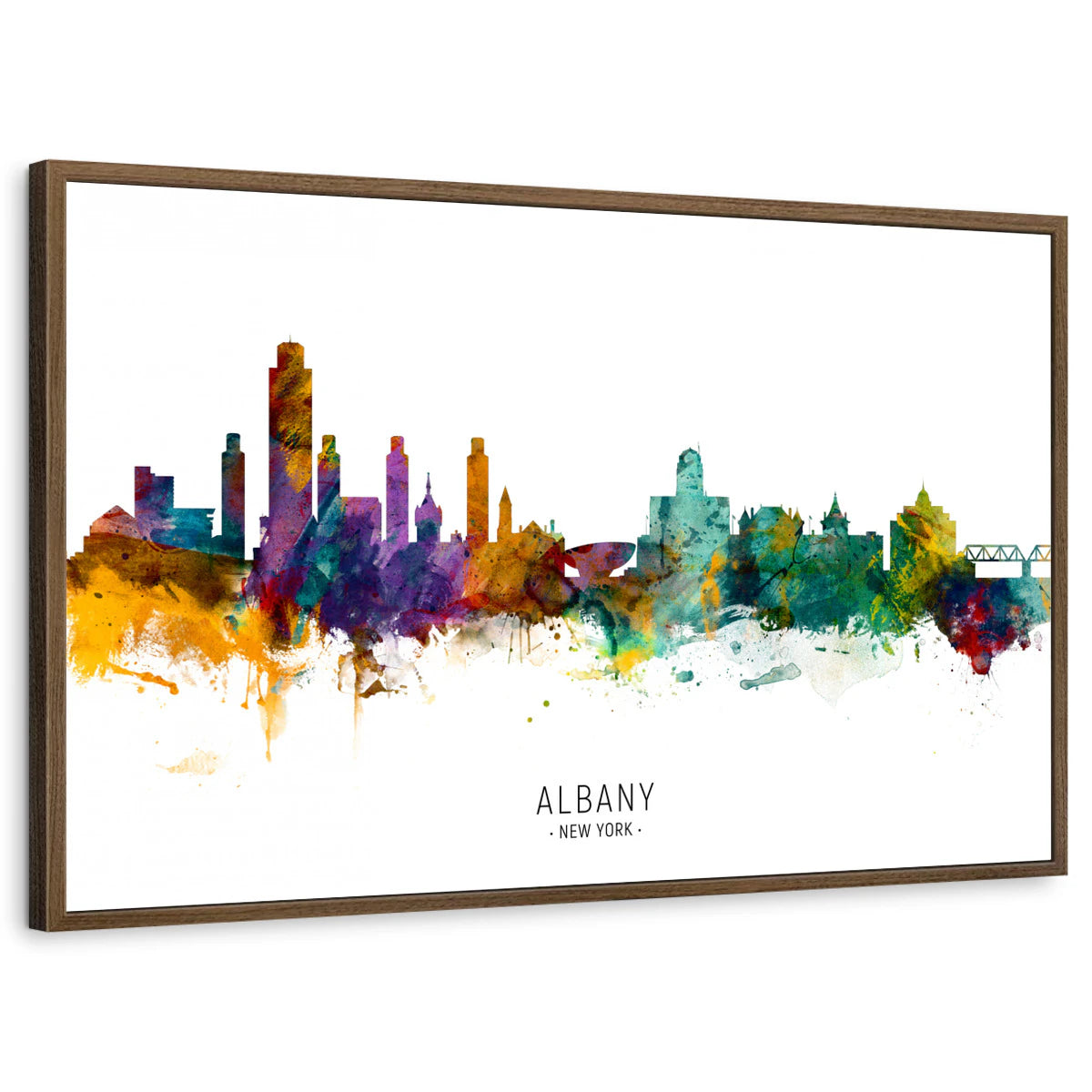 framed-print-brown-walnut-standard