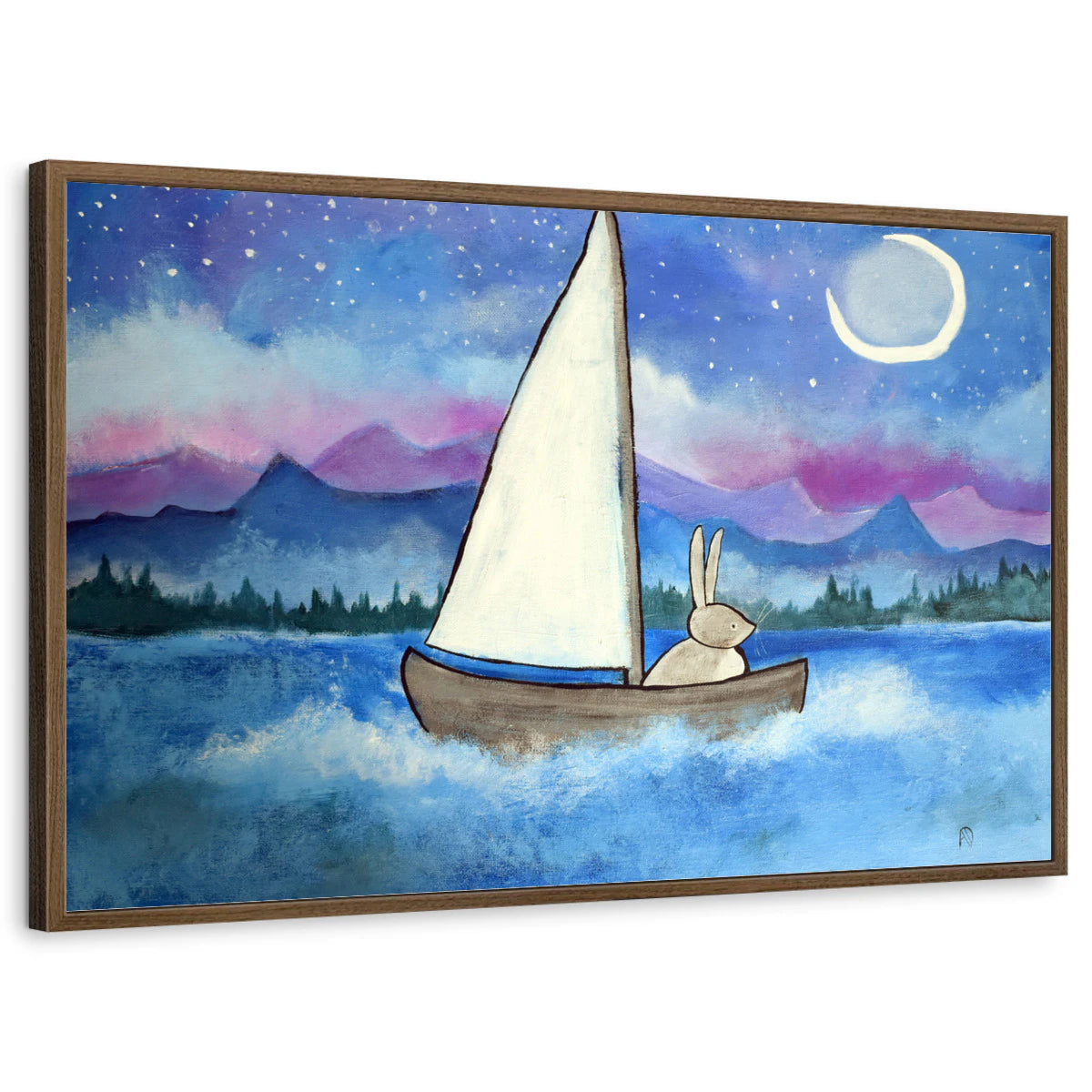 framed-print-brown-walnut-standard