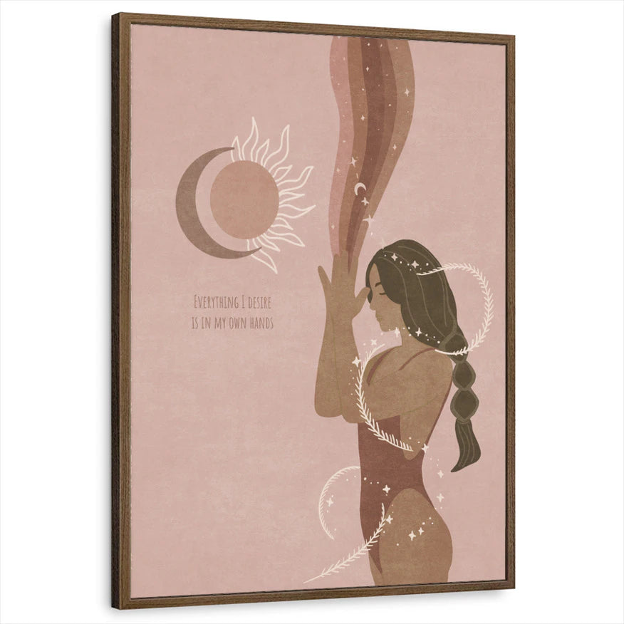 framed-print-brown-walnut-standard