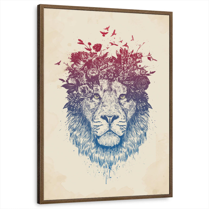 framed-print-brown-walnut-standard