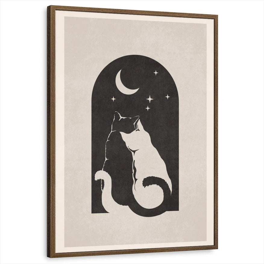 framed-print-brown-walnut-standard