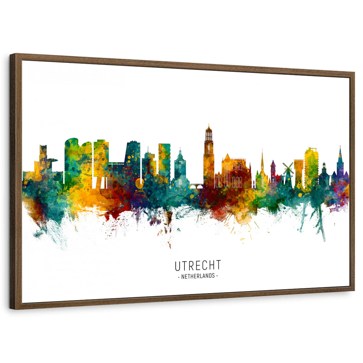 framed-print-brown-walnut-standard