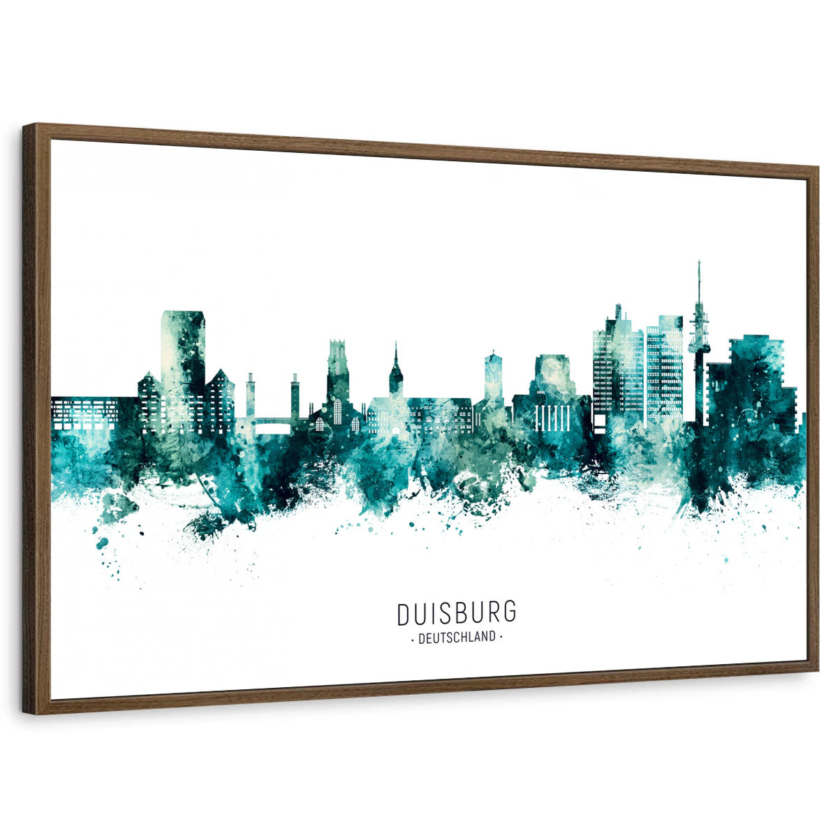 framed-print-brown-walnut-standard