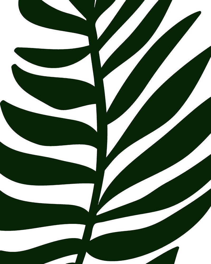 Emerald Palm Silhouette